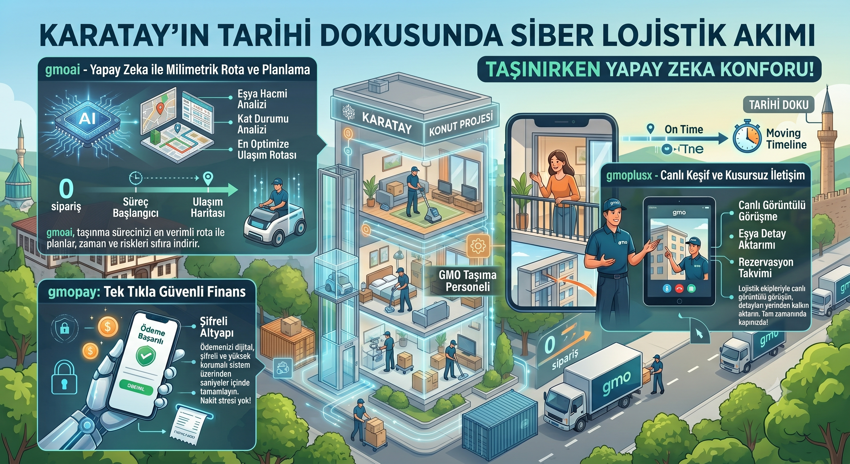 Karatay’ın Tarihi Dokusunda Siber Lojistik Akımı