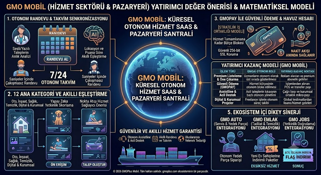 Hizmet Sektöründe Akıllı Dönem: GMO Mobil Otonom Hizmet Ekosistemi