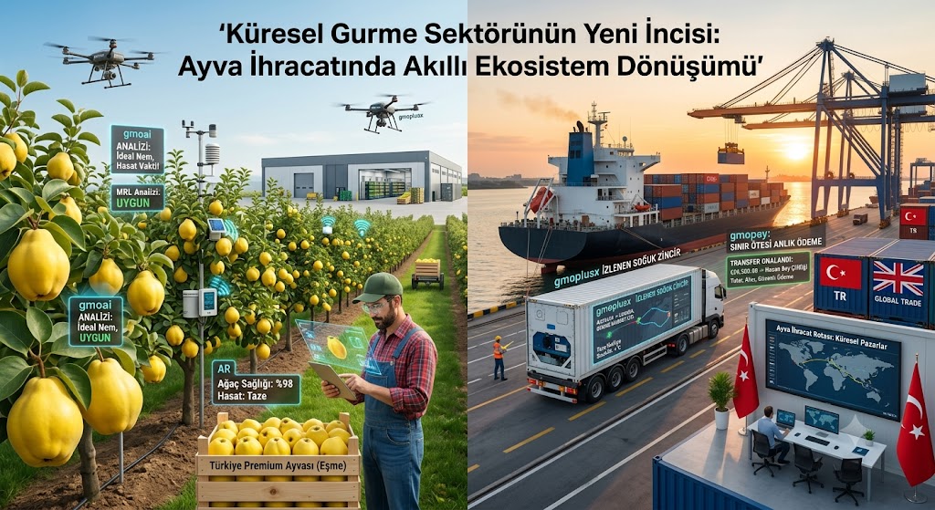 Küresel Gurme Sektörünün Yeni İncisi: Ayva İhracatında Akıllı Ekosistem Dönüşümü  Dünya taze meyve ticaretinde geleneksel lezzetlerin modern tarım teknikleriyle buluşması, yeni ihracat kapılarını aral