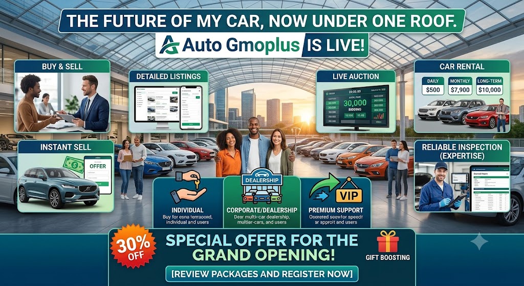 The Future of My Car, Now Under One Roof: Auto Gmoplus is Live!