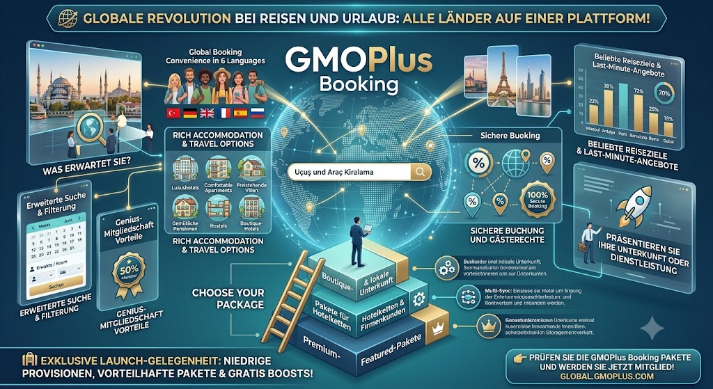 🌍 Globale Revolution bei Reisen und Urlaub: Alle Länder auf einer Plattform!