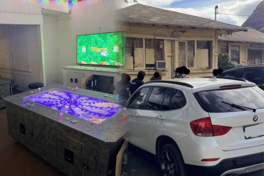 Honolulu Police Shut Down Nanakuli Gambling Room, Seize Machines and Cash