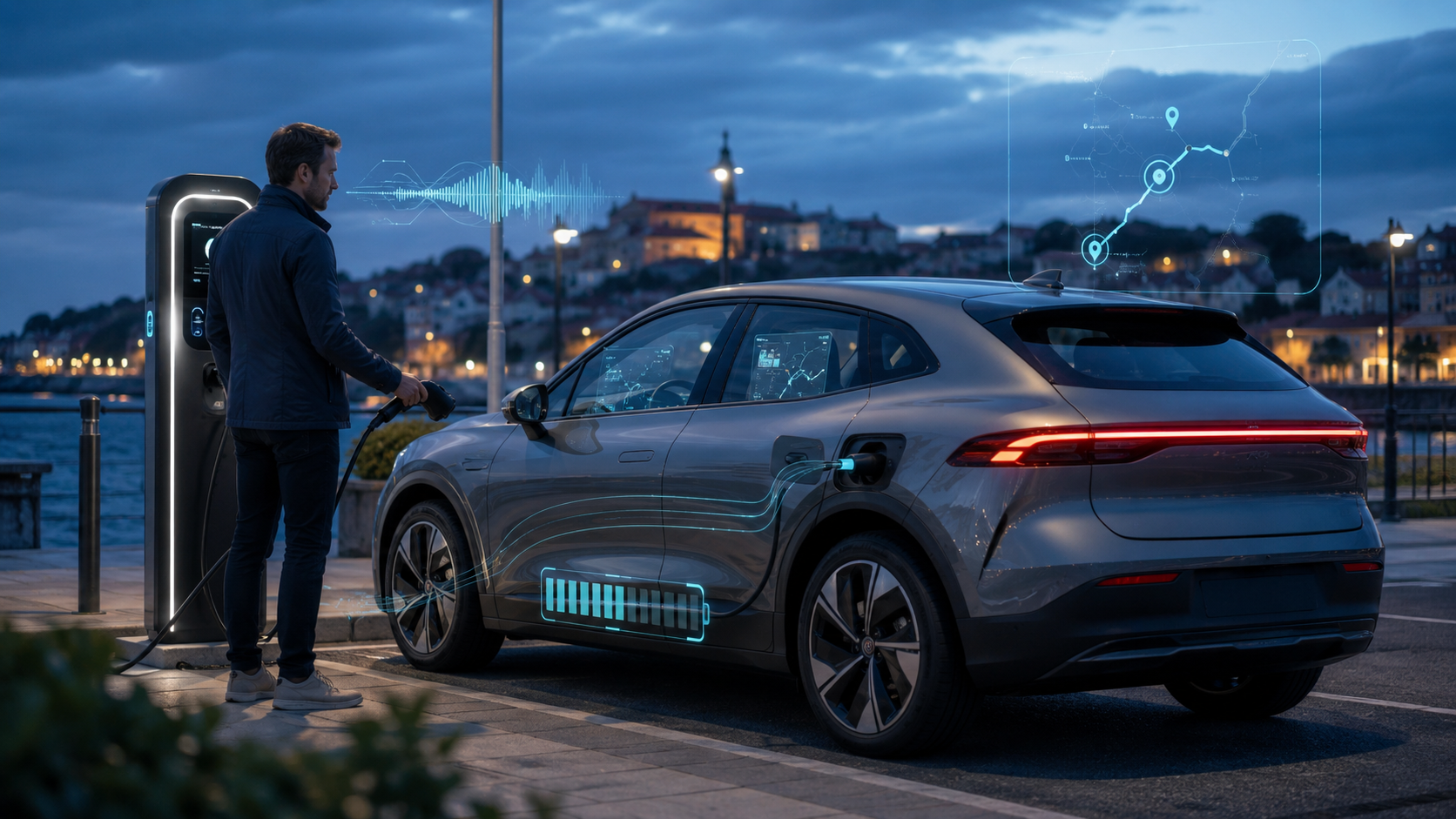 Voiture électrique : bientôt capable de dialoguer avec les bornes de recharge grâce à l'IA