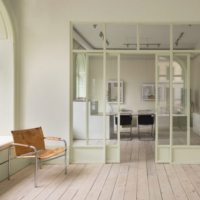 ASKA Unifies Rooms of Stockholm Office with Pistachio Green Accents