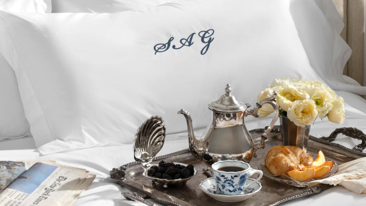 Shea McGee's Secret $15 Service That Makes Towels, Bedding, and Napkins Feel So Much More Expensive