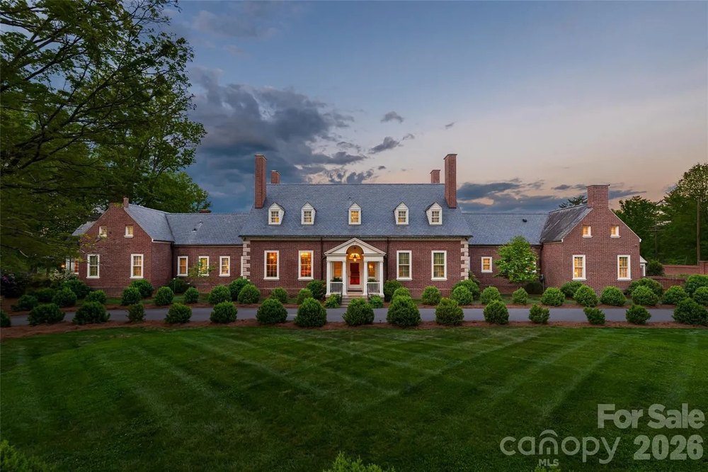 103-Year-Old NC Estate Built as First-Ever Replica of Founding Father's Home Lists for $9.8 Million
