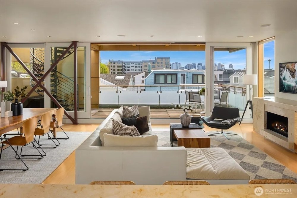 Designer Floating Home in Seattle With Rare Underwater Basement Gets an $800K Price Cut