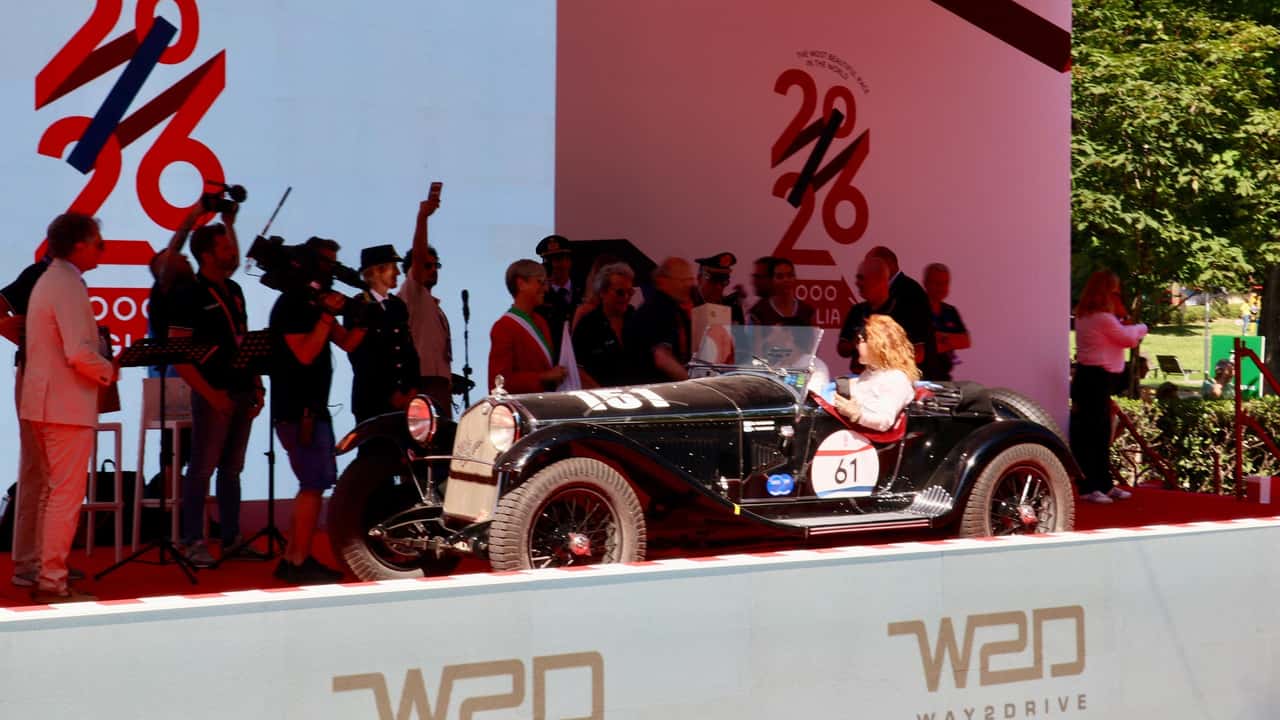 Voici la gagnante des 1000 Miglia 2026 : l'Alfa Romeo 6C 1750 Gran Sport