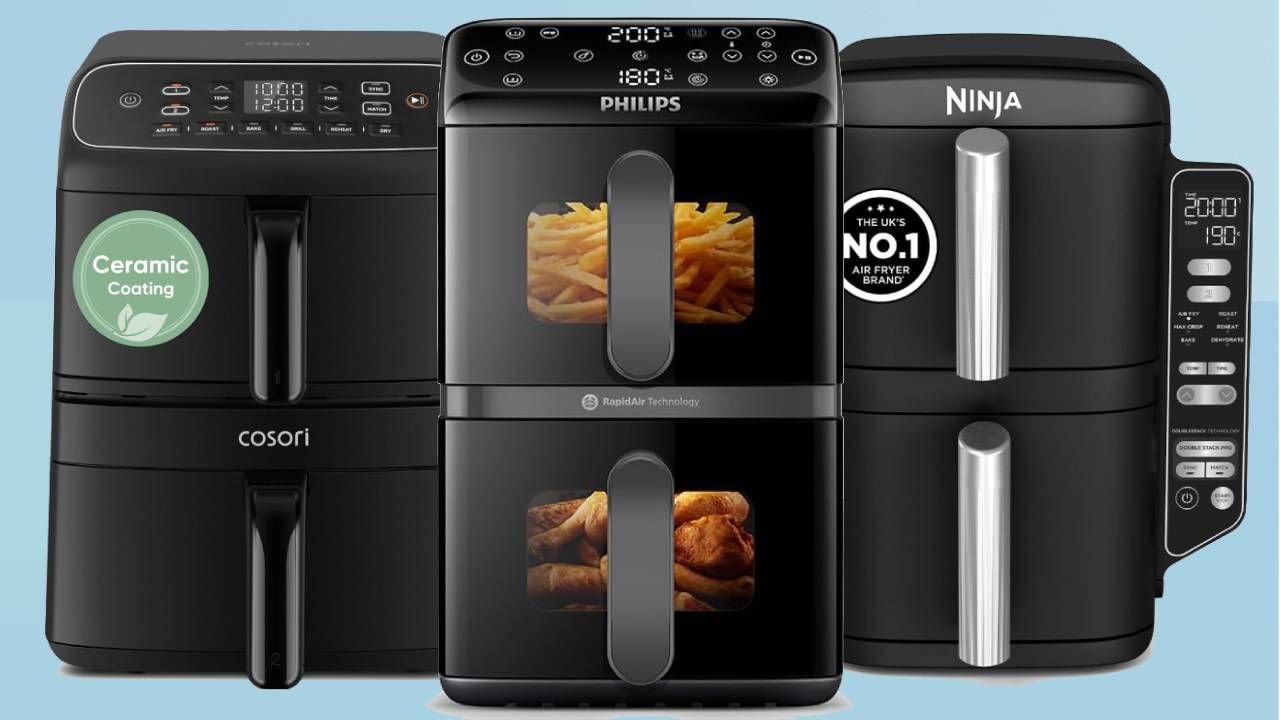 3 Tried and Tested Double Stack Air Fryers From Philips, Ninja and Cosori – And They're on Sale!