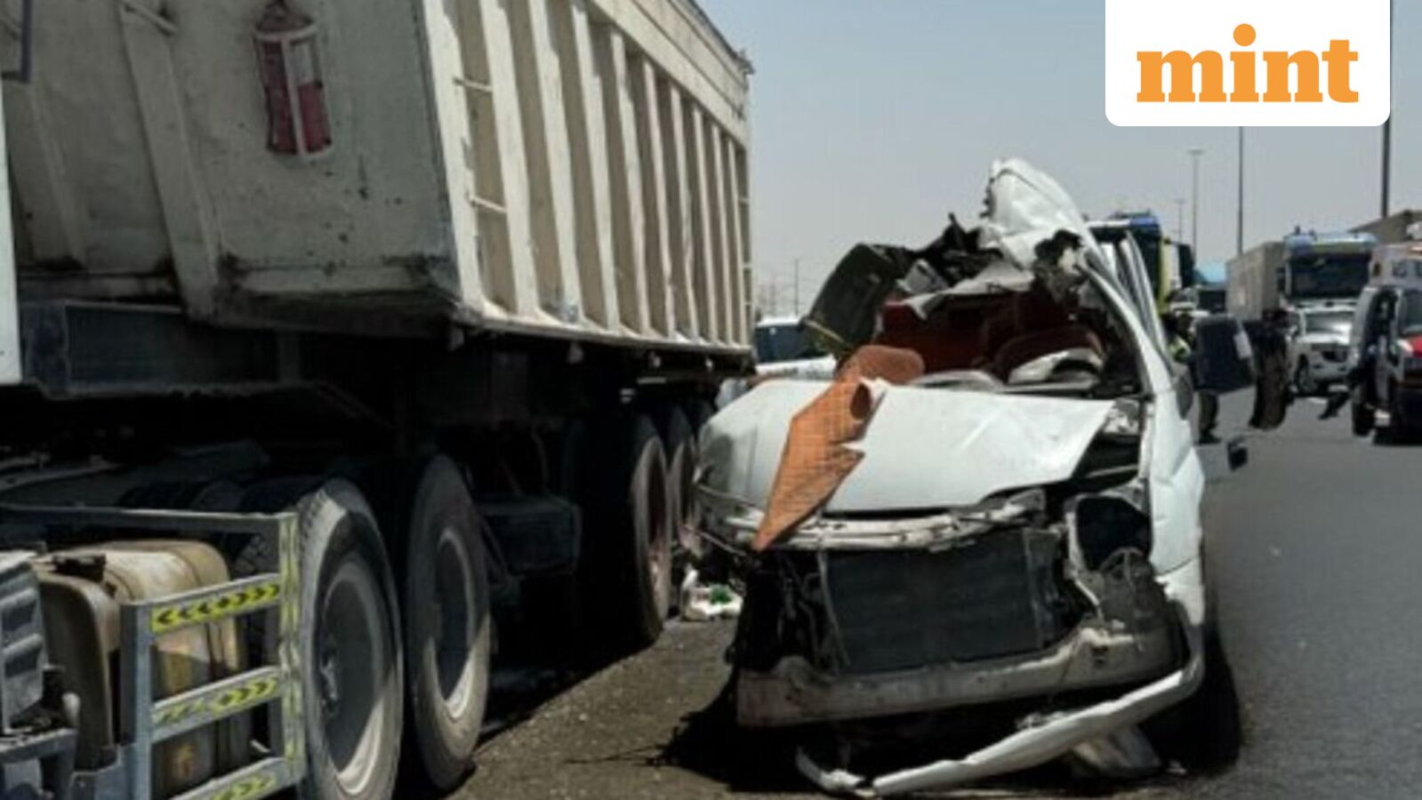 Indian Workers Among Seven Killed in Dubai Minibus-Truck Collision on Emirates Road