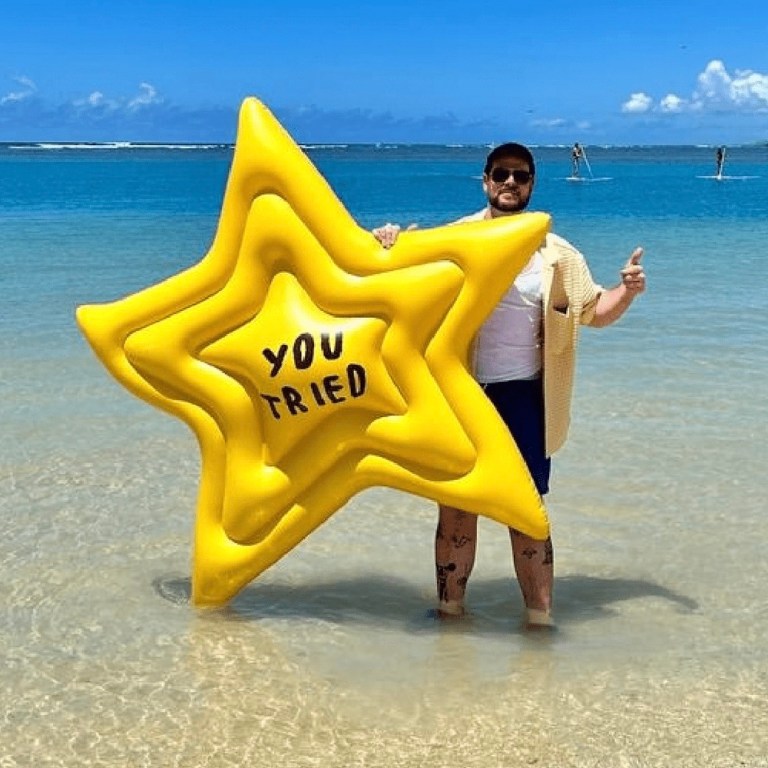 "You Tried" Giant Pool Float by Adam JK: The Must-Have Summer 2026 Accessory
