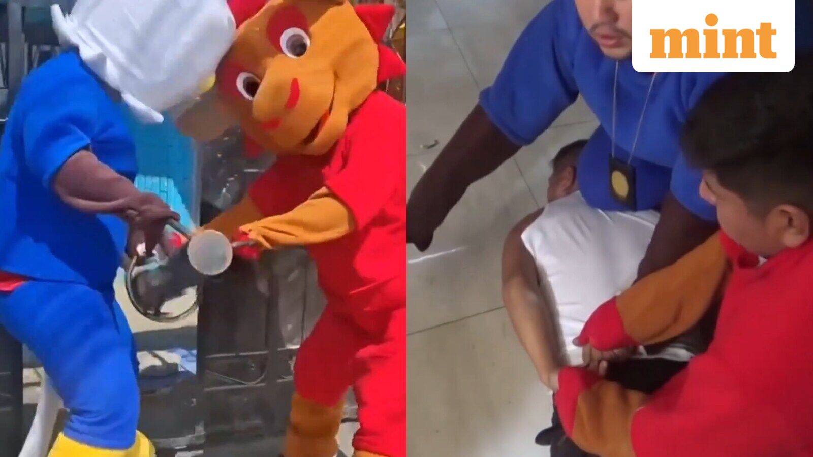 Peruvian Cops Dressed as World Cup Mascots to Bust a Suspected Drug Dealer