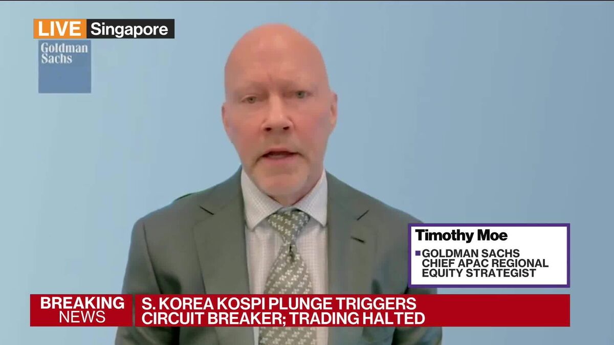 Goldman Sachs Strategist Timothy Moe Expects South Korean Stocks to Bounce Back After Circuit Breaker Triggered