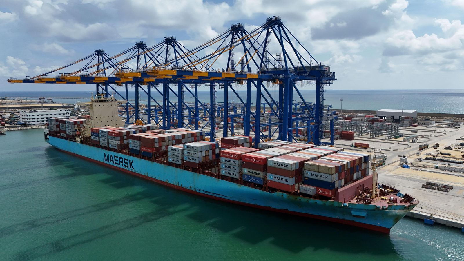 Choked Container Yards Strain Terminal Operations at Sri Lanka's Colombo Port