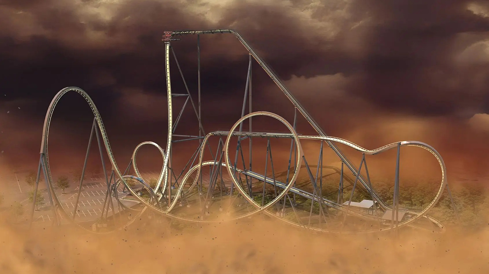 Six Flags' Record-Shattering Coaster Is Way More High-Tech Than You May Have Thought