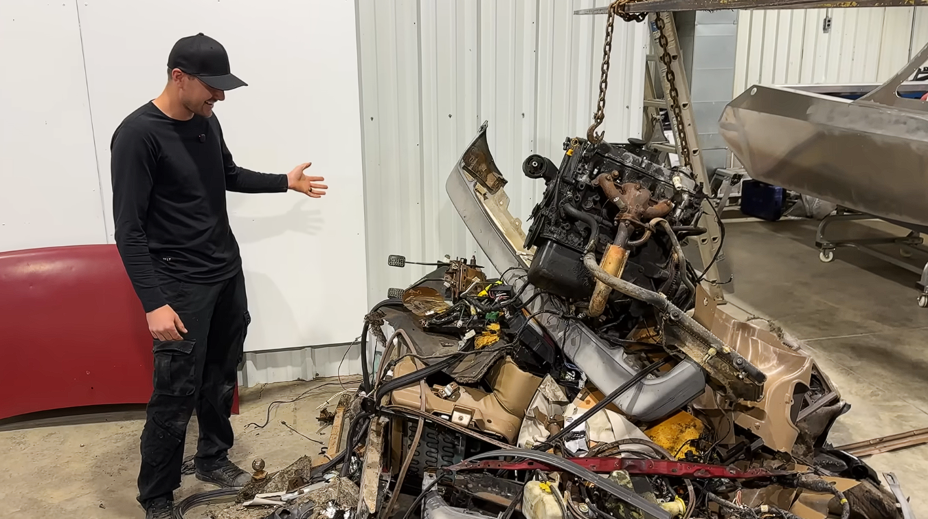 YouTuber Slices a Ford Festiva in Half With Metal Lasers to Build a Dirt-Bike-Powered Street-Legal Microcar