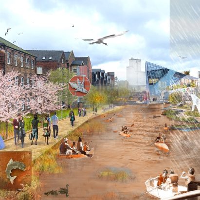 University of Sheffield Students Tackle Hull's Rising Sea Levels With Bold Architectural Proposals