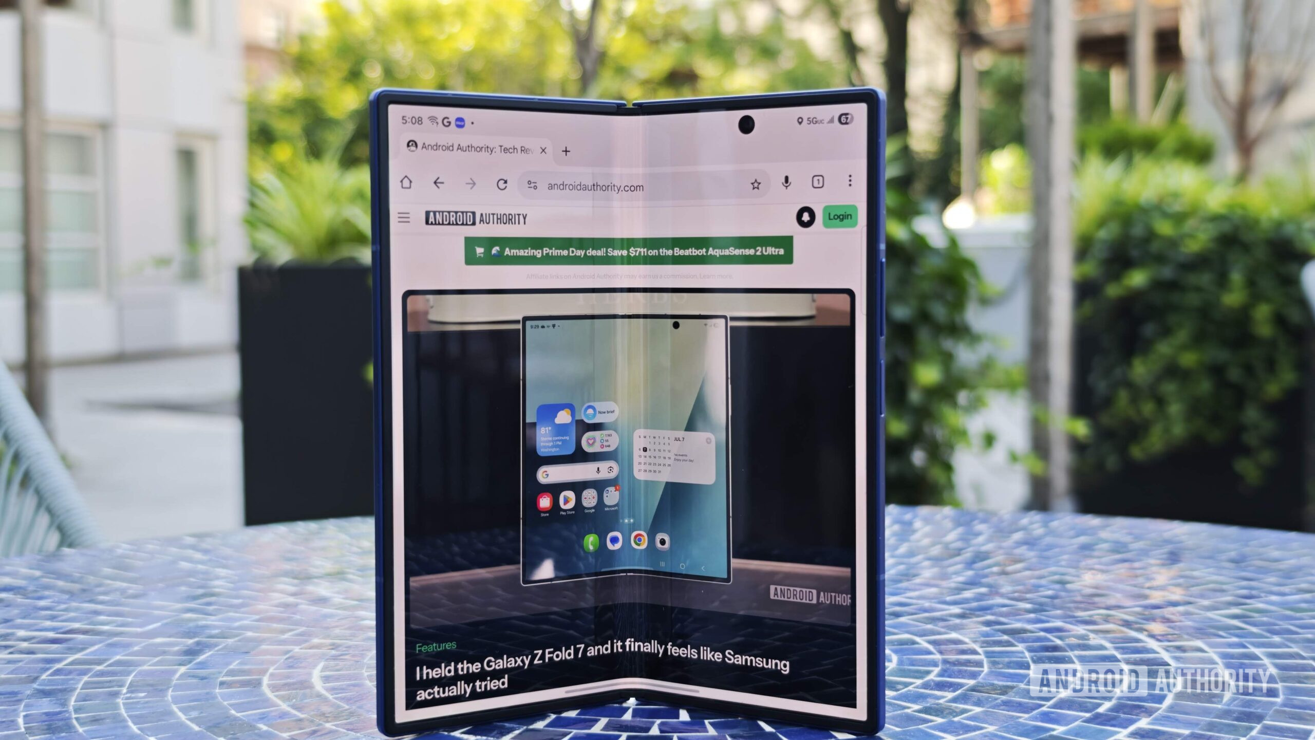Samsung Galaxy Wide Fold: Thicker Glass Could Finally Fix the Foldable Crease Problem