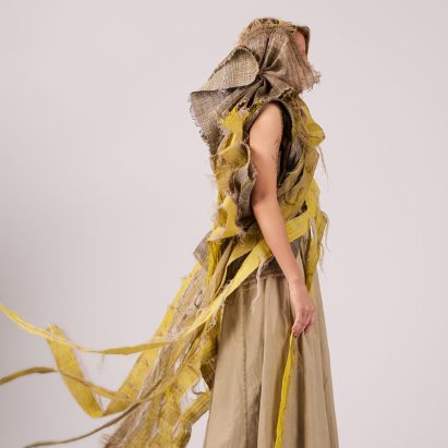 Foraged 'Living Fibre' Fashion Collection Among Standout Works at New Designers 2026
