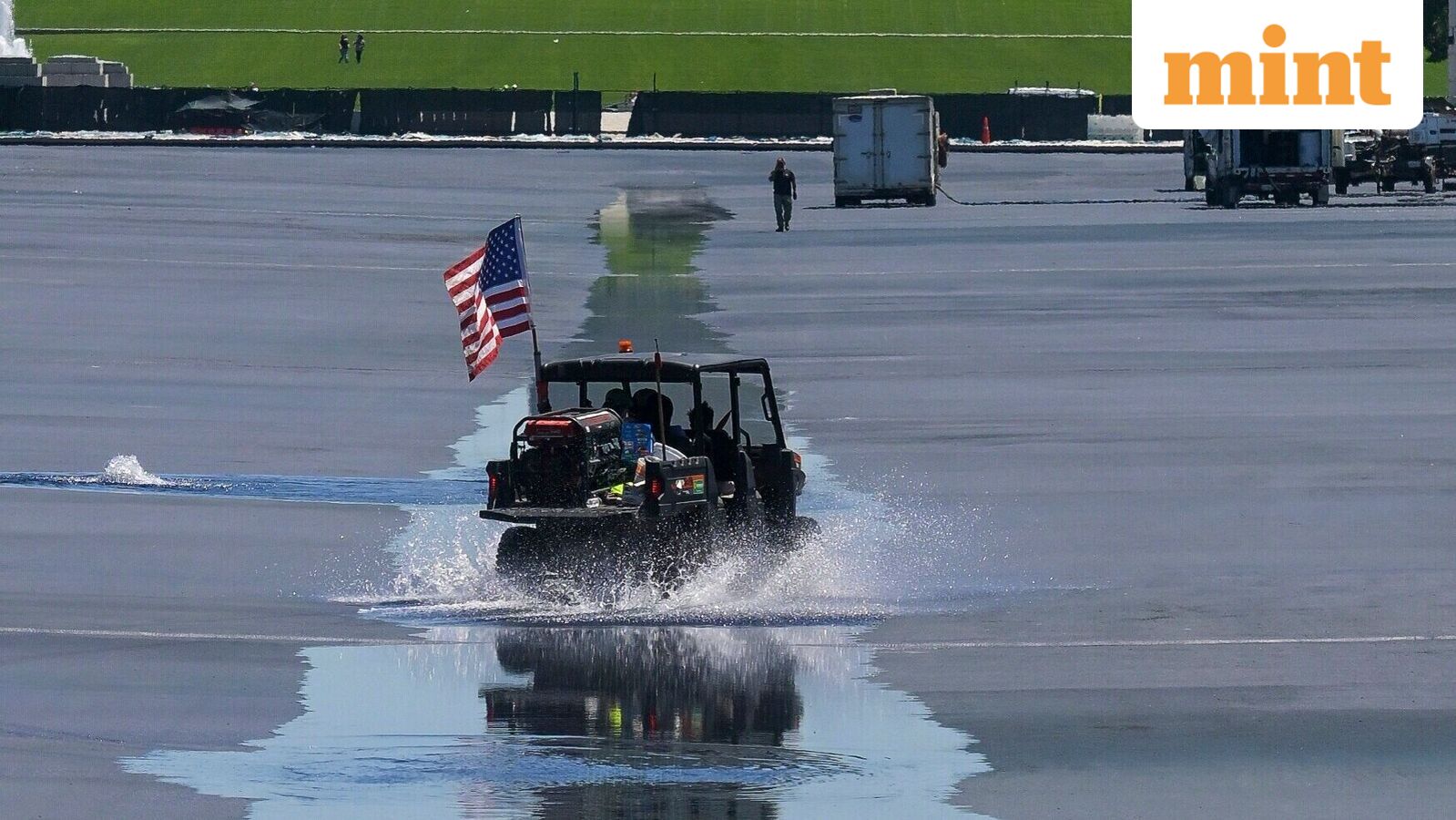 Trump Claims Lincoln Memorial Reflecting Pool Work Is Complete — But Contracts Tell a Different Story