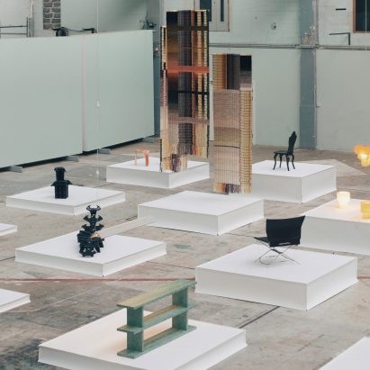 Ukurant Exhibition Features Squishy Rubber Tables and Drywall Vases at 3 Days of Design 2026