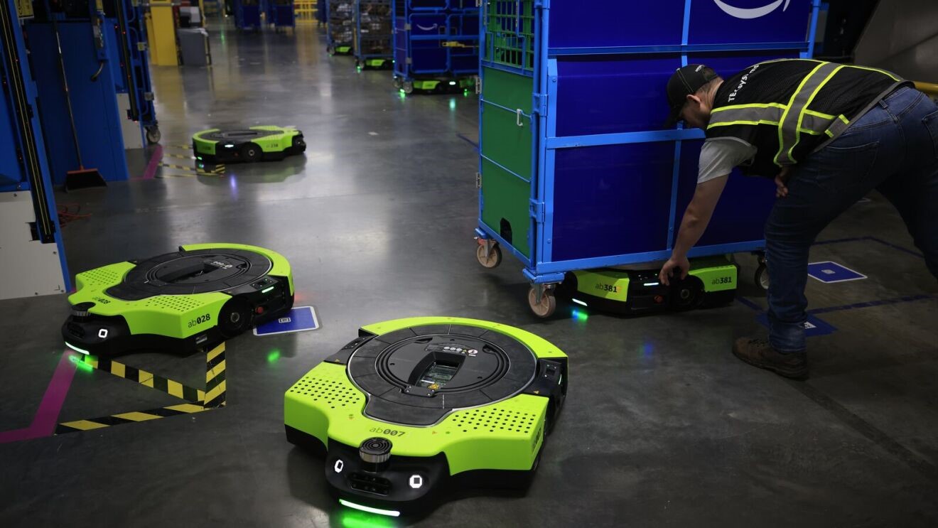Robots Drive Amazon's $10 Billion Investment in European Fulfillment Centers