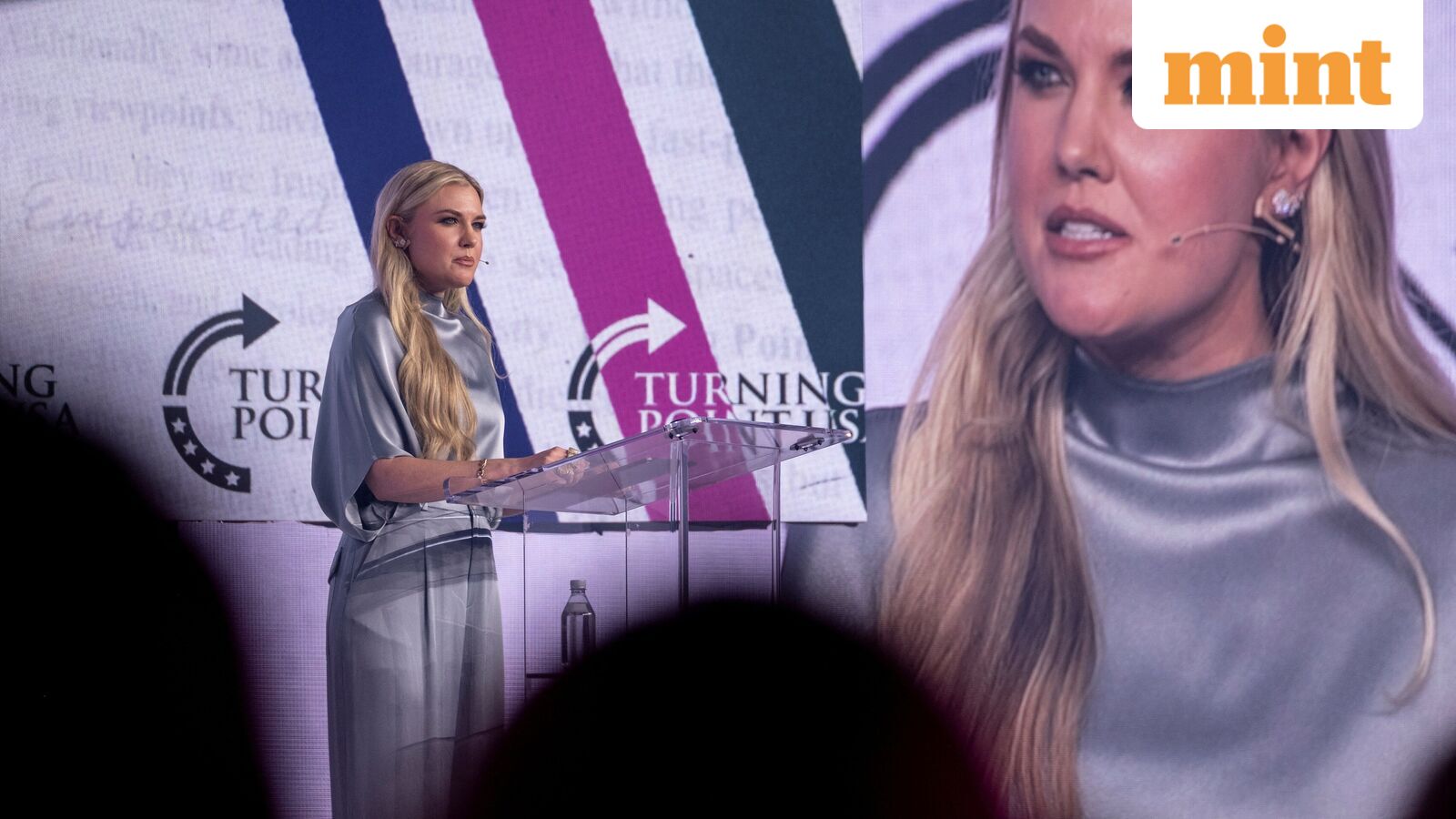 Erika Kirk Shuts Down Heckler at Women's Leadership Summit After 'Protecting Pedophiles' Accusation