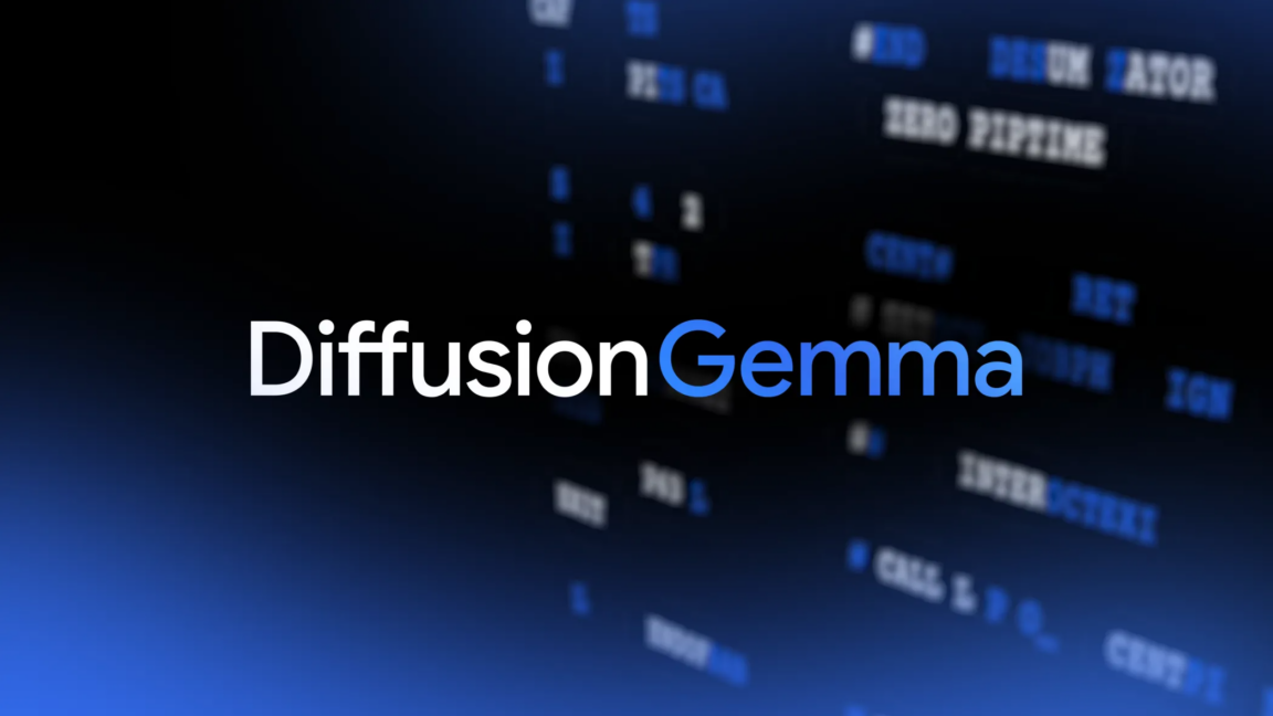Google DeepMind Releases DiffusionGemma: A Model That Runs Local AI 4x Faster