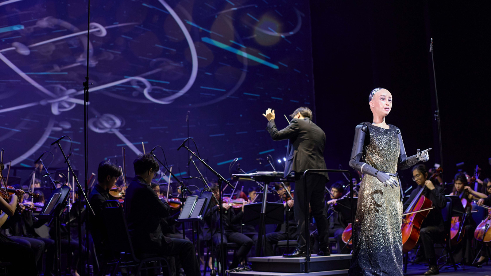 Live Hong Kong Concert Highlights How Creepy Humanoid Robots Really Are