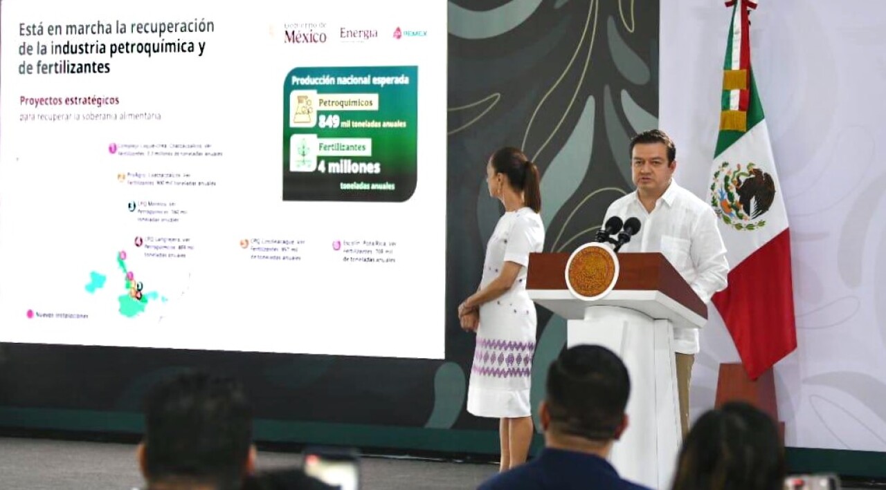 Pemex to Invest $93 Billion Pesos in Petrochemicals and Fertilizers Through 2030
