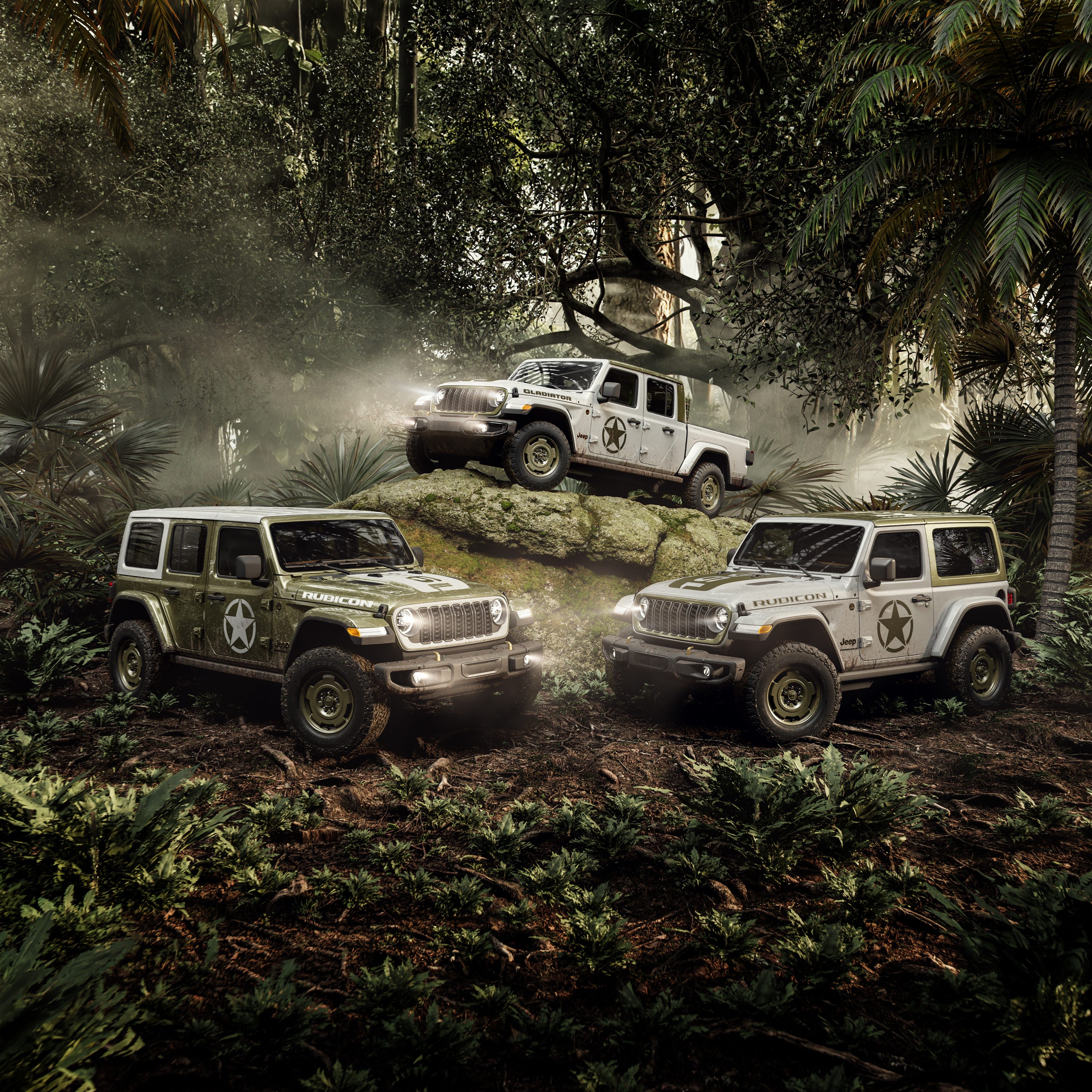2027 Jeep Wrangler & Gladiator Sarge: A Green-Accented Tribute to the 1941 Willys MB
