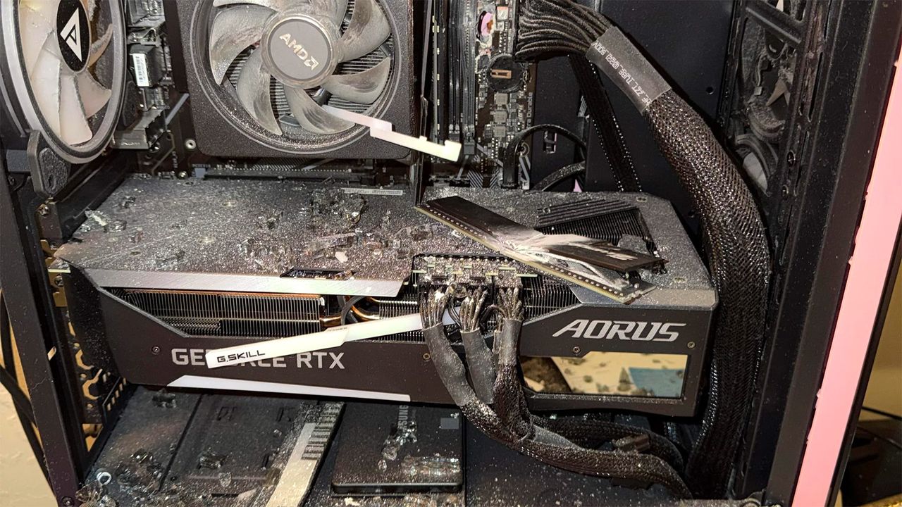 Gaming PC Deflects Bullet Shot Through Wall by Neighbour, Saving Owner's Life