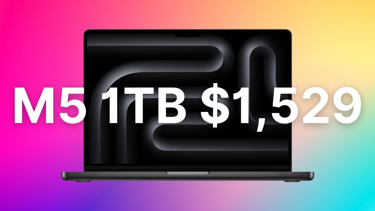Apple's 1TB M5 MacBook Pro Drops to $1,529 at B&H — Here's How to Grab the Deal