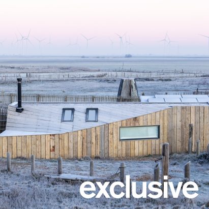 Marta Nowicka Self-Designs Camber Sands Studio Using Waste Materials