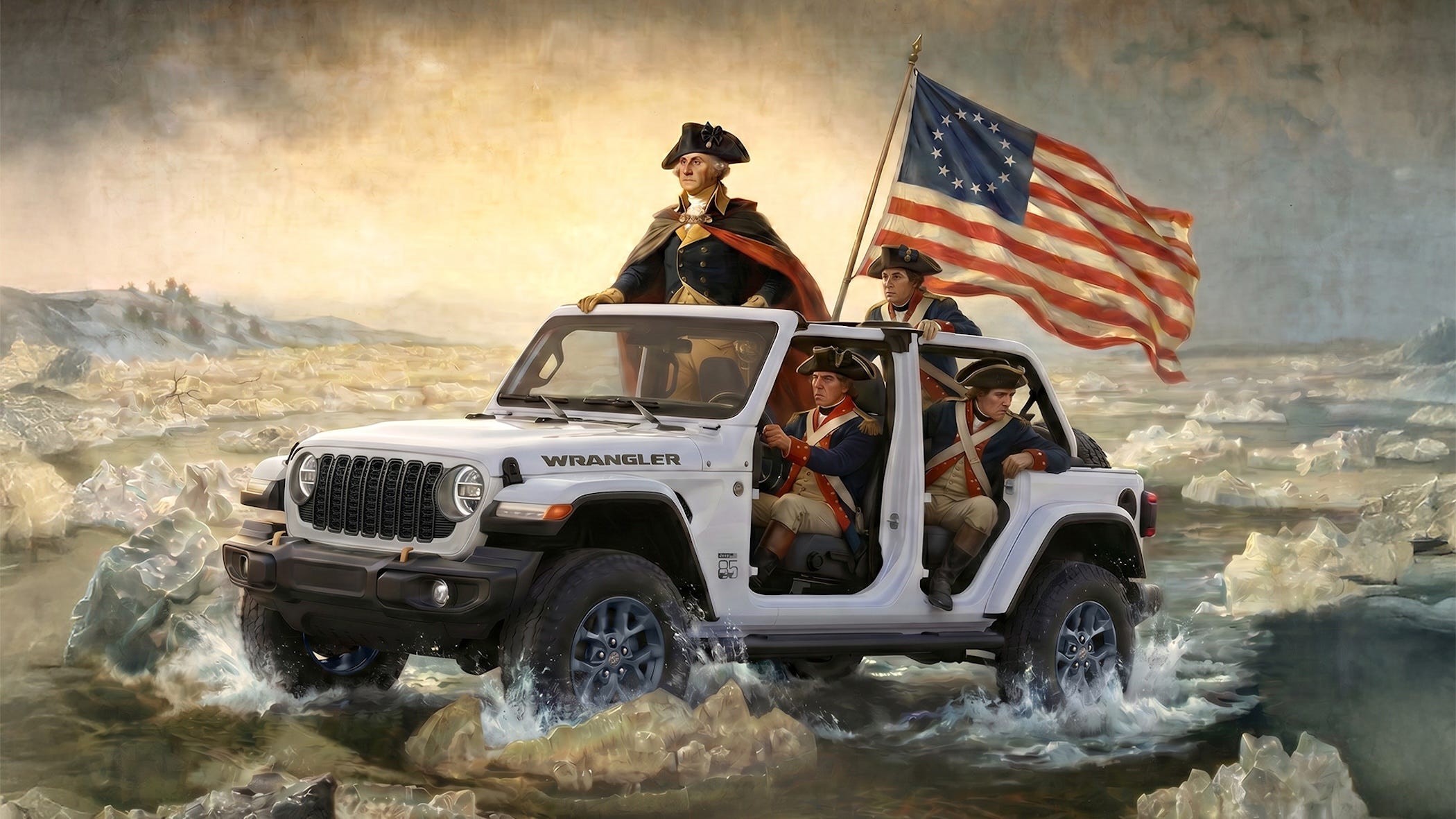 Jeep Signs World Cup Agreement With America's Founding Father