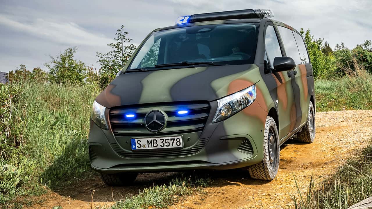 Mercedes presenta su gama militar completa en Eurosatory 2026: del G-Class a camiones y la Vito blindada