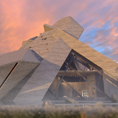 Museum with Shard-Like Facade Among Standout Projects from the Manchester School of Architecture