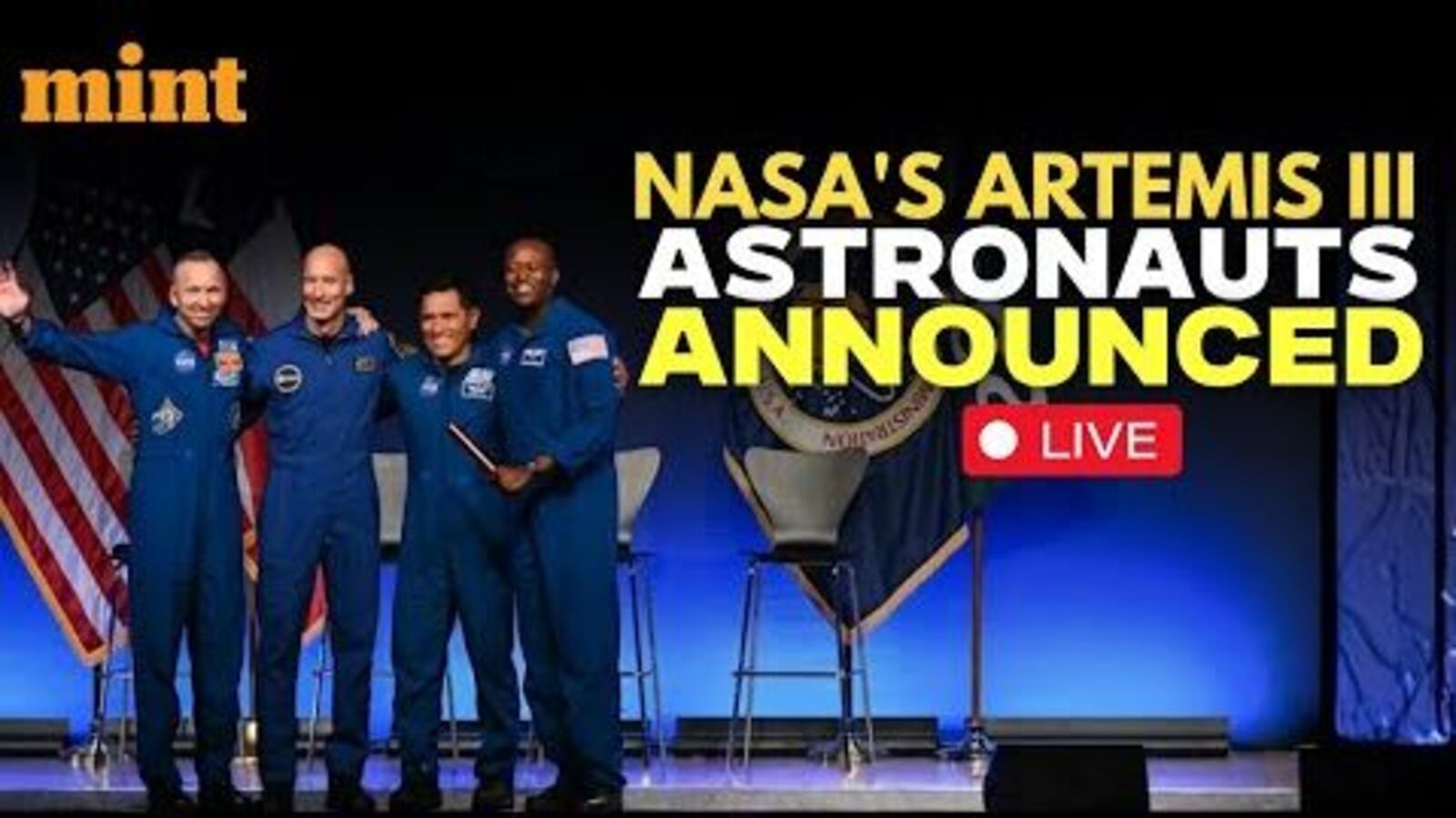 NASA Announces Crew Members for Artemis III Mission to Test New Moon Landers