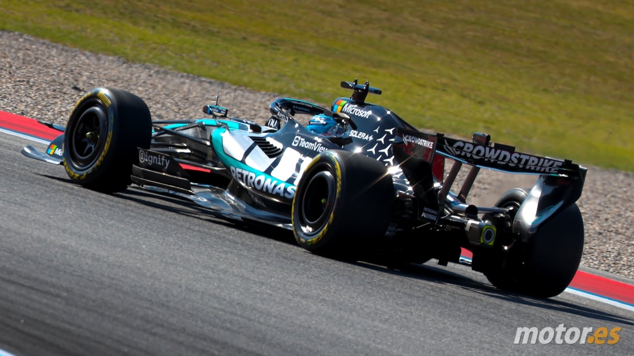 Russell logra la pole en Barcelona: Hamilton enamora, Leclerc se accidenta y Alonso rompe su racha