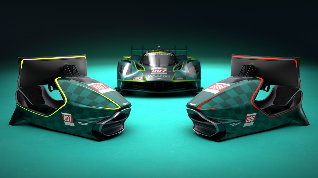 Aston Martin and Curv Reveal the Ultimate Valkyrie Hypercar Racing Simulator