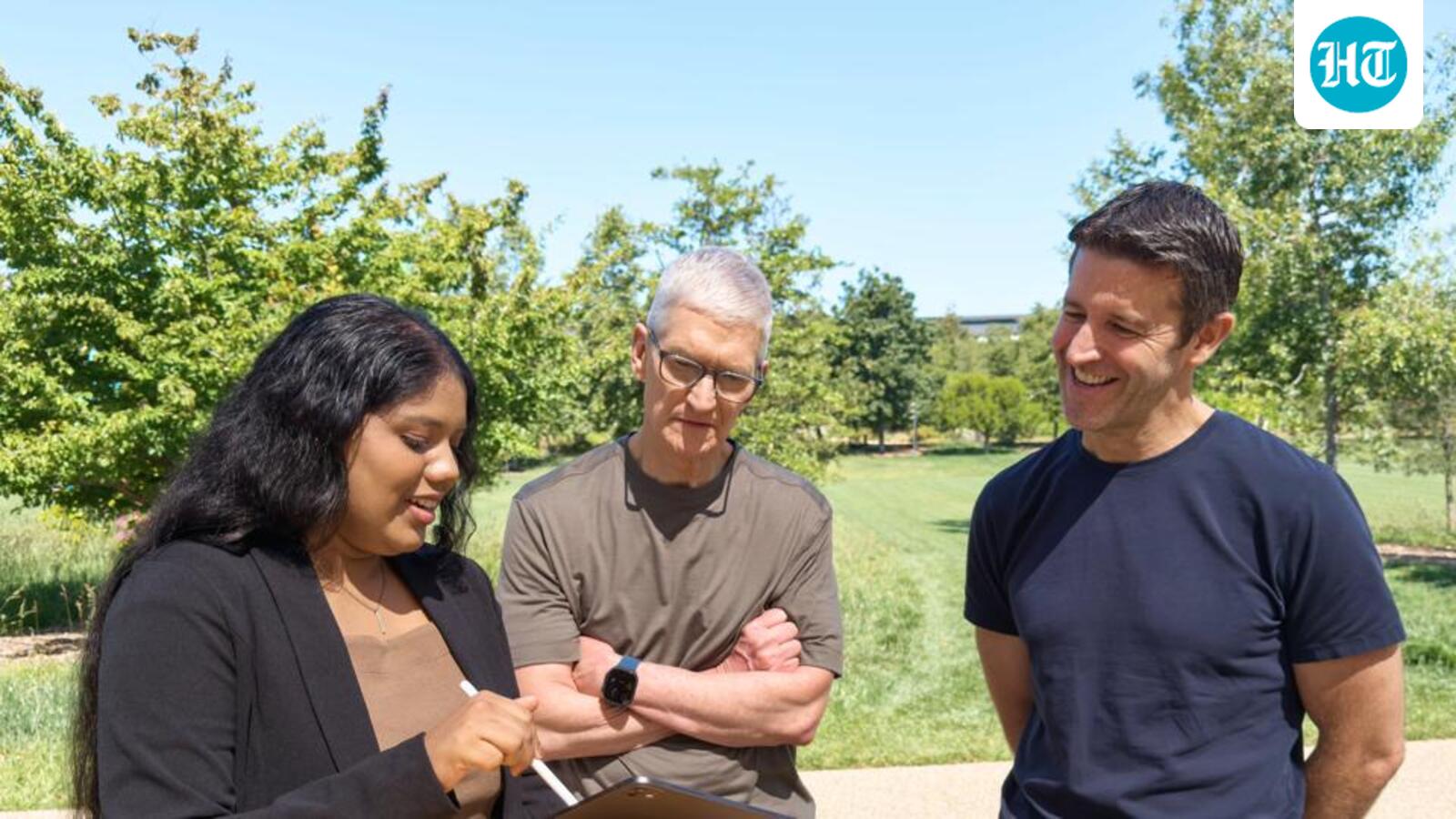 Tim Cook Praises Indian Student's AI App Inspired by Her Grandmother's Struggle