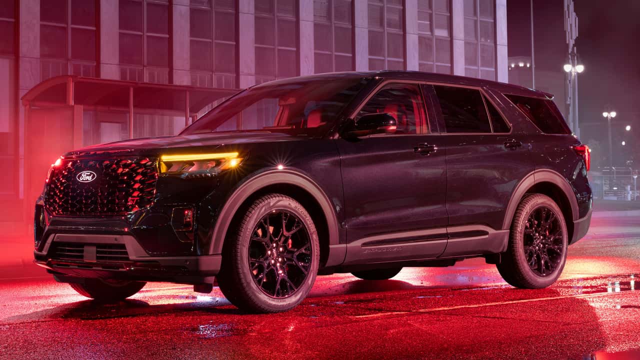 2027 Ford Explorer ST Goes Dark With New Sinister Package