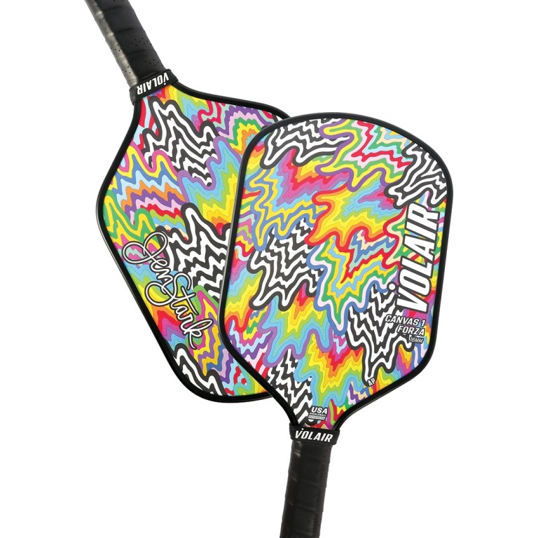 Volair x Jen Stark Pickleball Paddles: Where Art Meets Performance on the Court