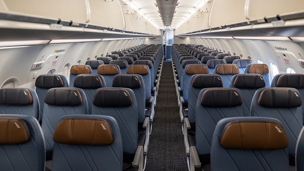First Retrofitted American Airlines Airbus A320 Now Flying With More First Class But A Tighter Coach Cabin