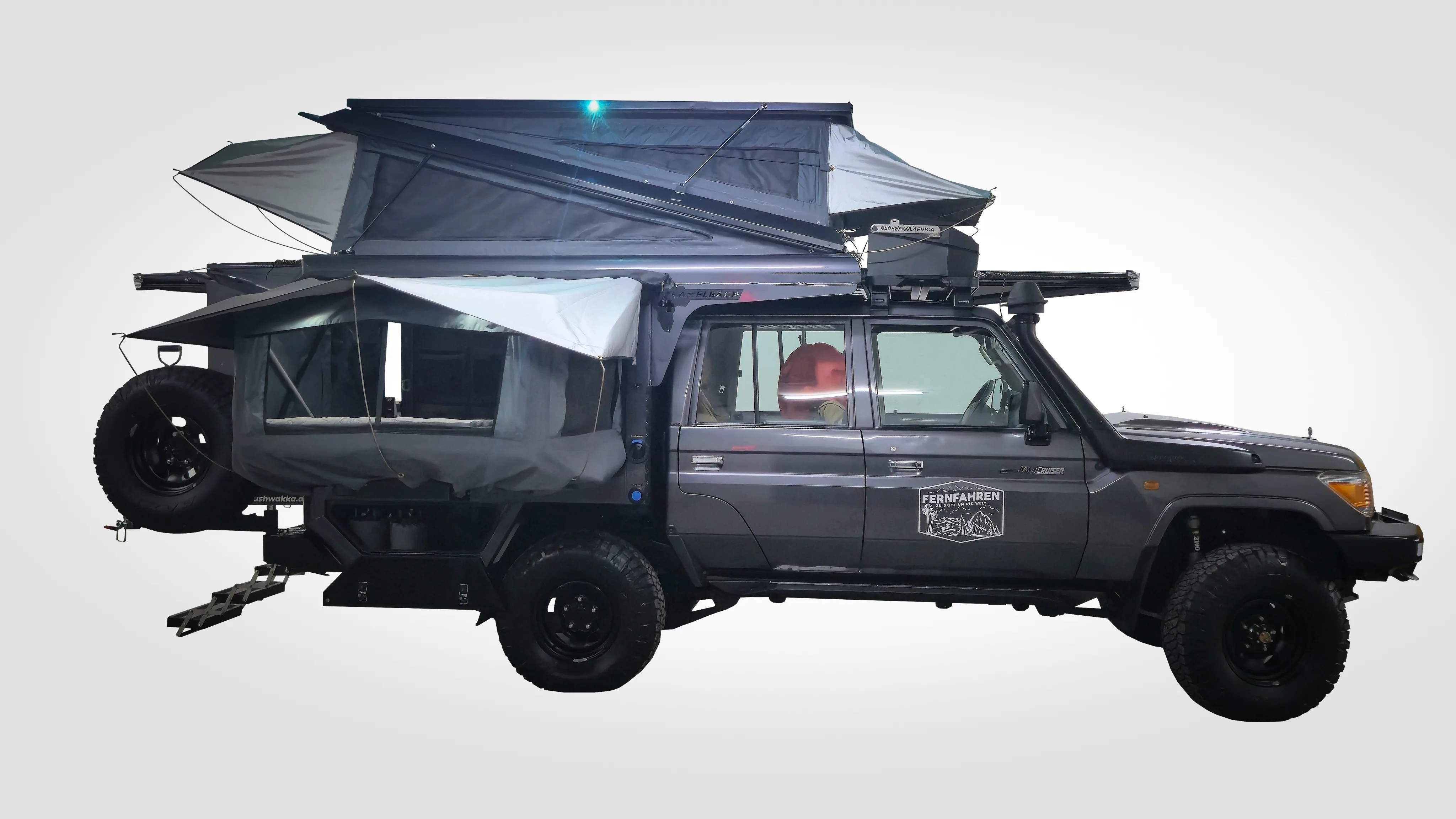 The Ultimate Classic Toyota Land Cruiser Overlander Build by Bushwakka Africa
