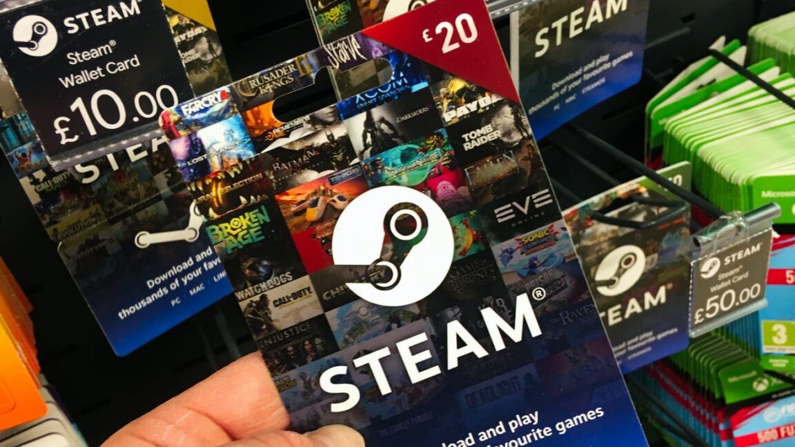 Valve Kills Its Retail Steam Gift Card Program Due to Scammers