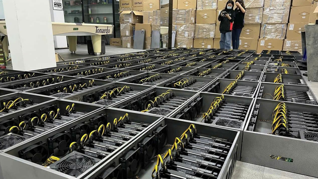 AI Cryptomining Network's 320,000 RTX 3090-Class GPUs Burn 112MW on 'Zero Useful AI Computation'