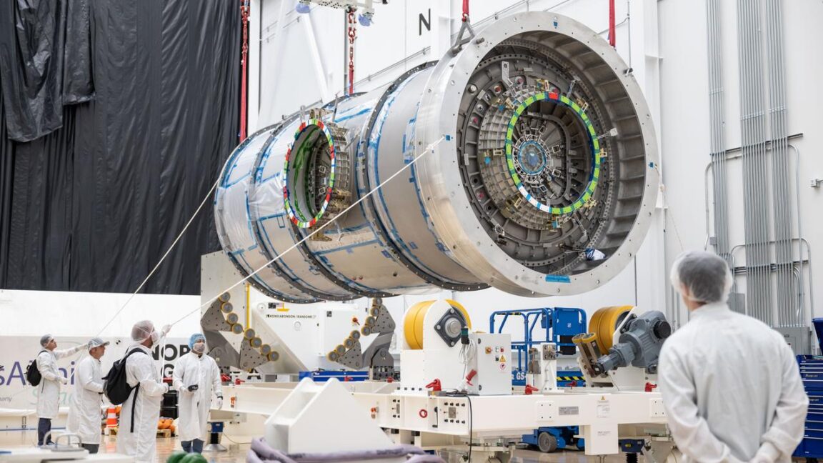 NASA Tells Northrop Grumman to Halt Work on Lunar HALO Module