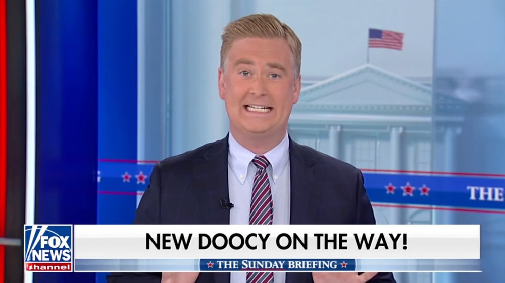 Fox News Host Peter Doocy and Wife Hillary Vaughn Announce Third Pregnancy