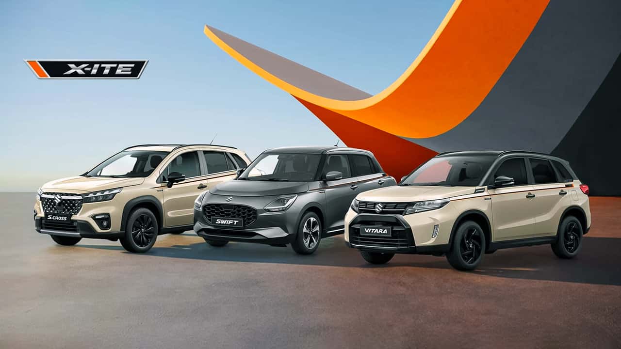 Suzuki X-ITE Edition : les séries spéciales stylées pour la Swift, le Vitara et le S-Cross